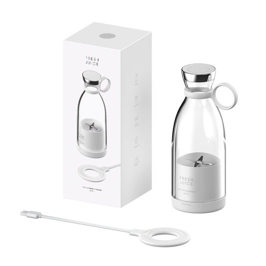 Portable cordless electric juicer